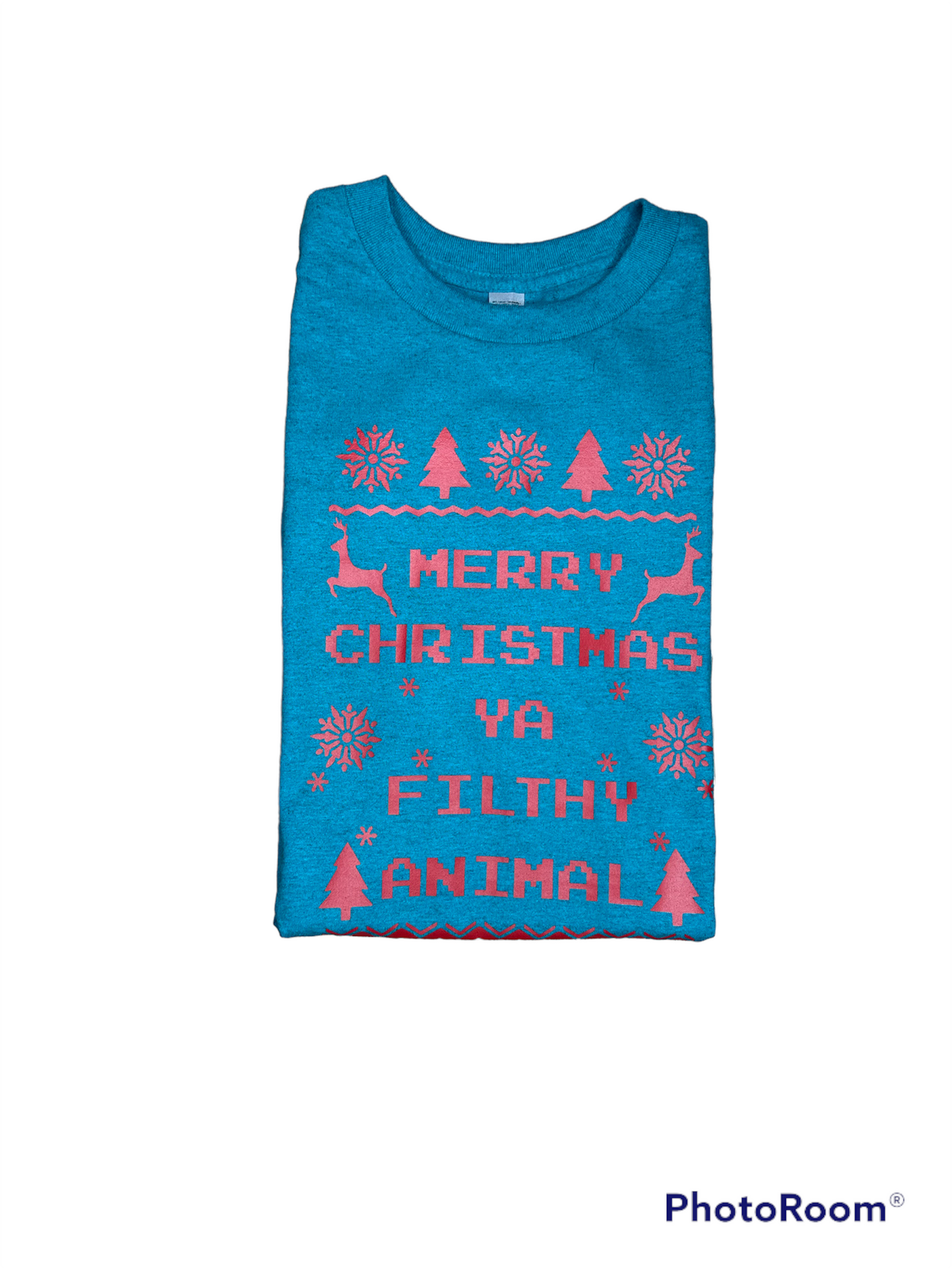 Merry Christmas Ya Filthy Animal Tee